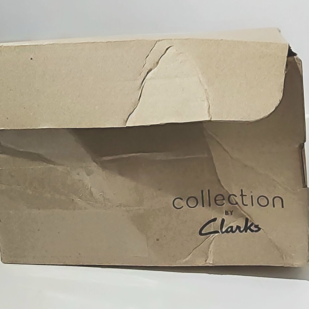 Clarks Collections 6 Wide Women's Leather Pumps Leopard Print Linvale Jerica NIB - Picture 9 of 10
